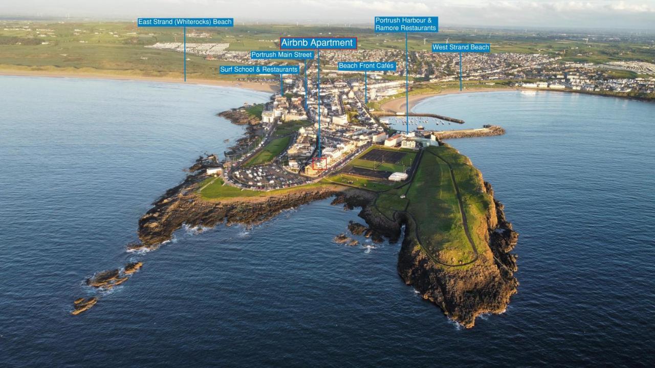 The North Cove, 20M To The Sea, Modern Studio Apartment Portrush Eksteriør bilde