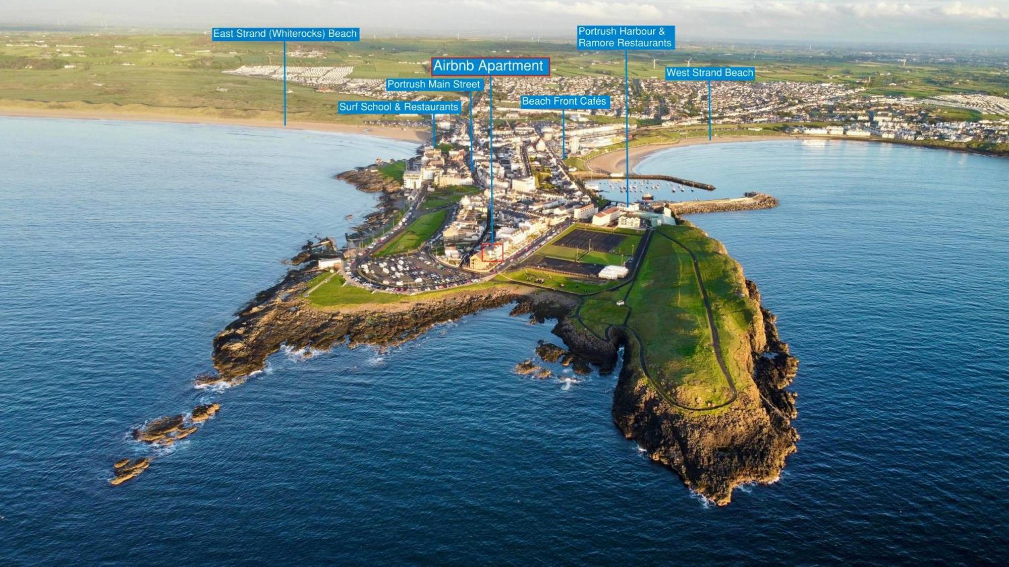 The North Cove, 20M To The Sea, Modern Studio Apartment Portrush Eksteriør bilde
